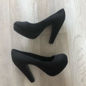 Black heels